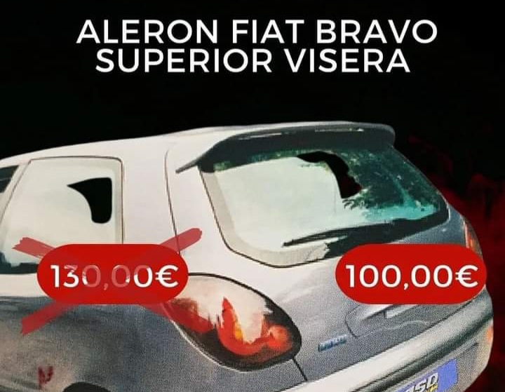 *ALERON FIAT BRAVO SUPERIOR VISERA  REF, MT3007