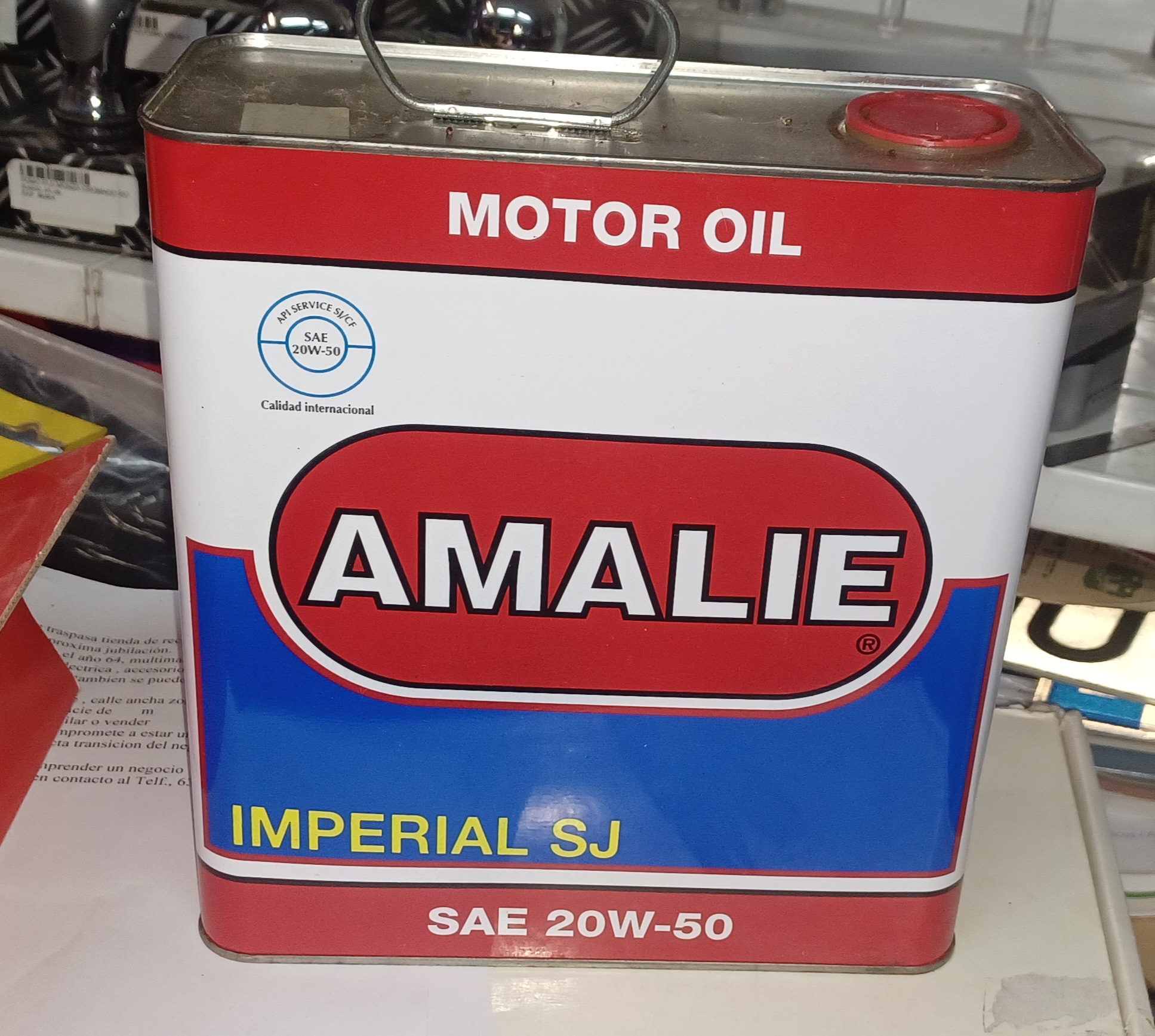 *ACEITE AMALIE 20/50 5 L. GASOLINA REF. 41300I52051