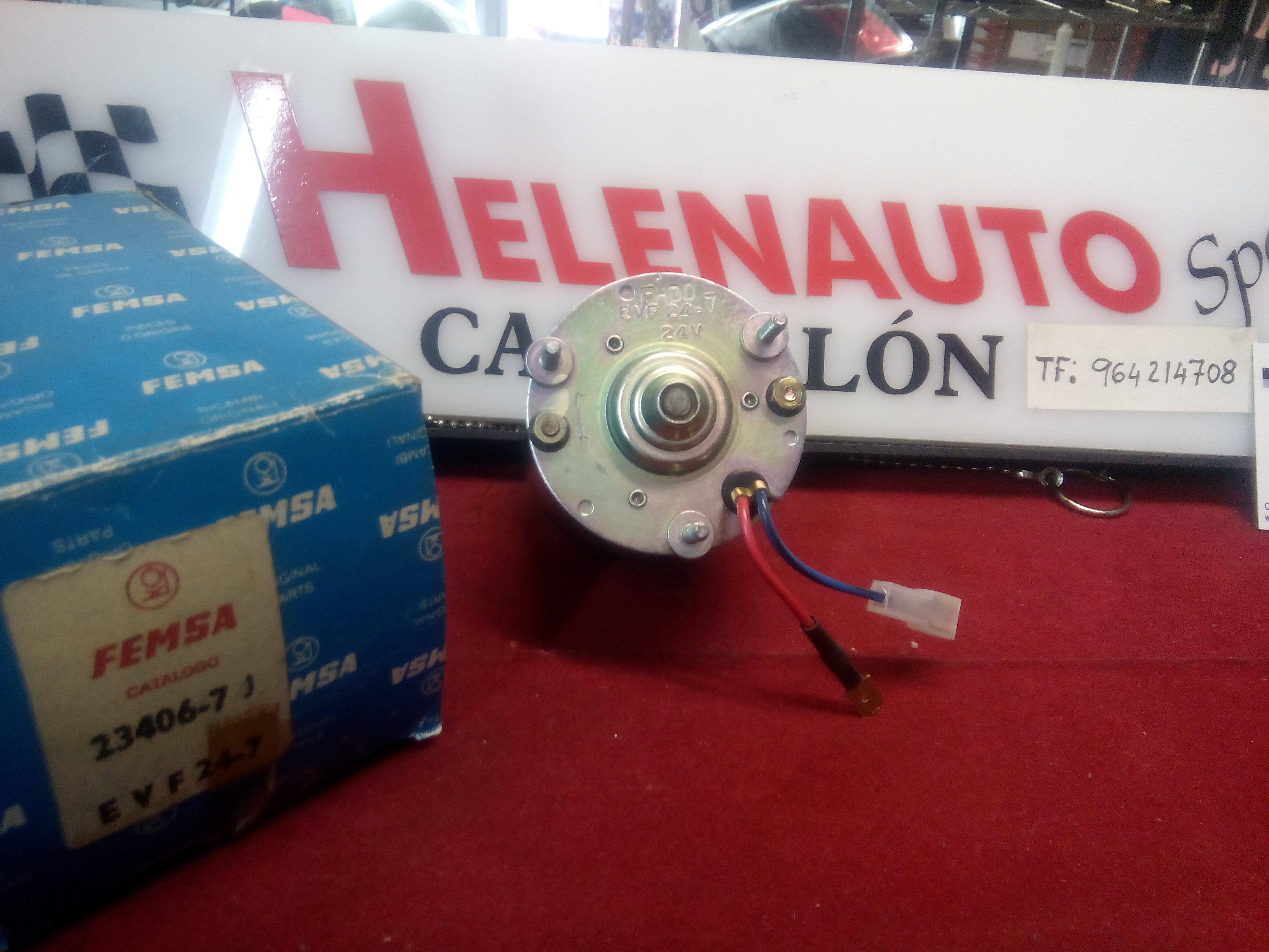 *MOTOR ELECTROVENTILADOR PEGASO EVF24-7 FEMSA